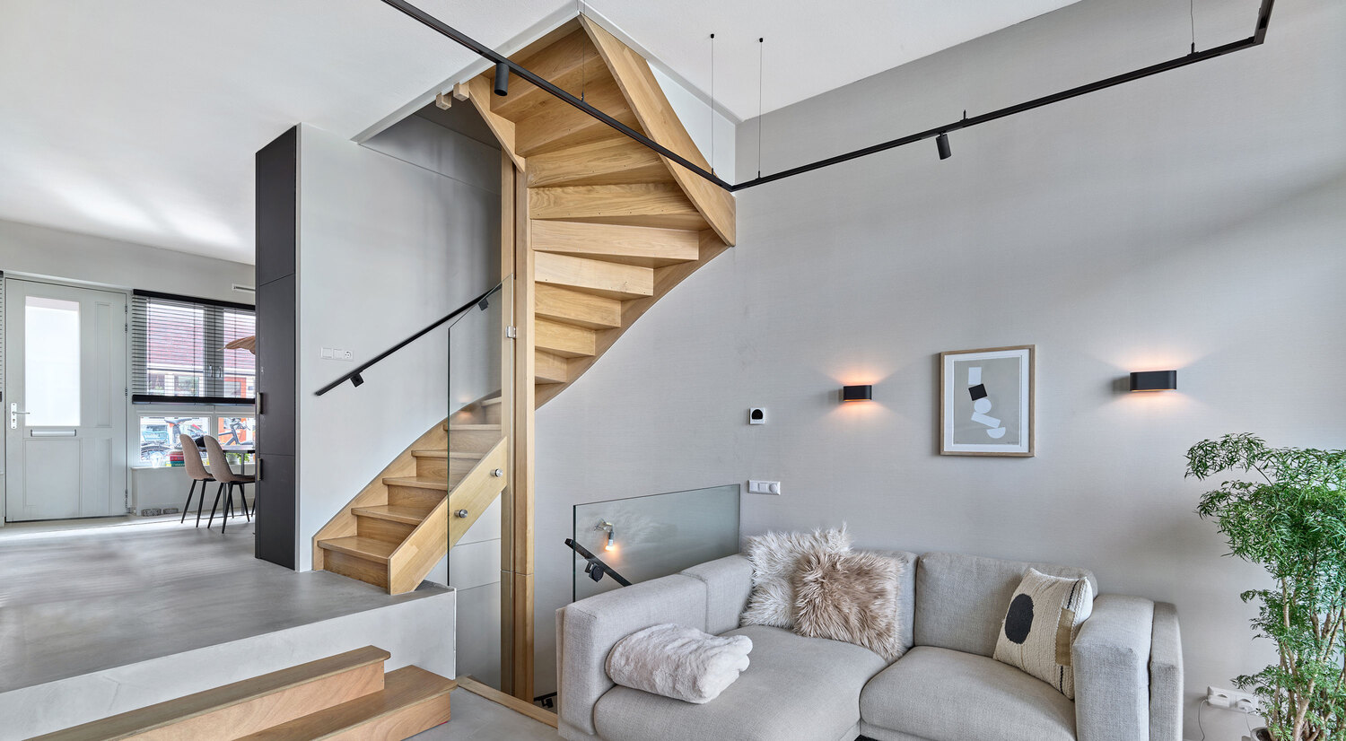 Acosorb acoustic ceiling in luxury residential apartment