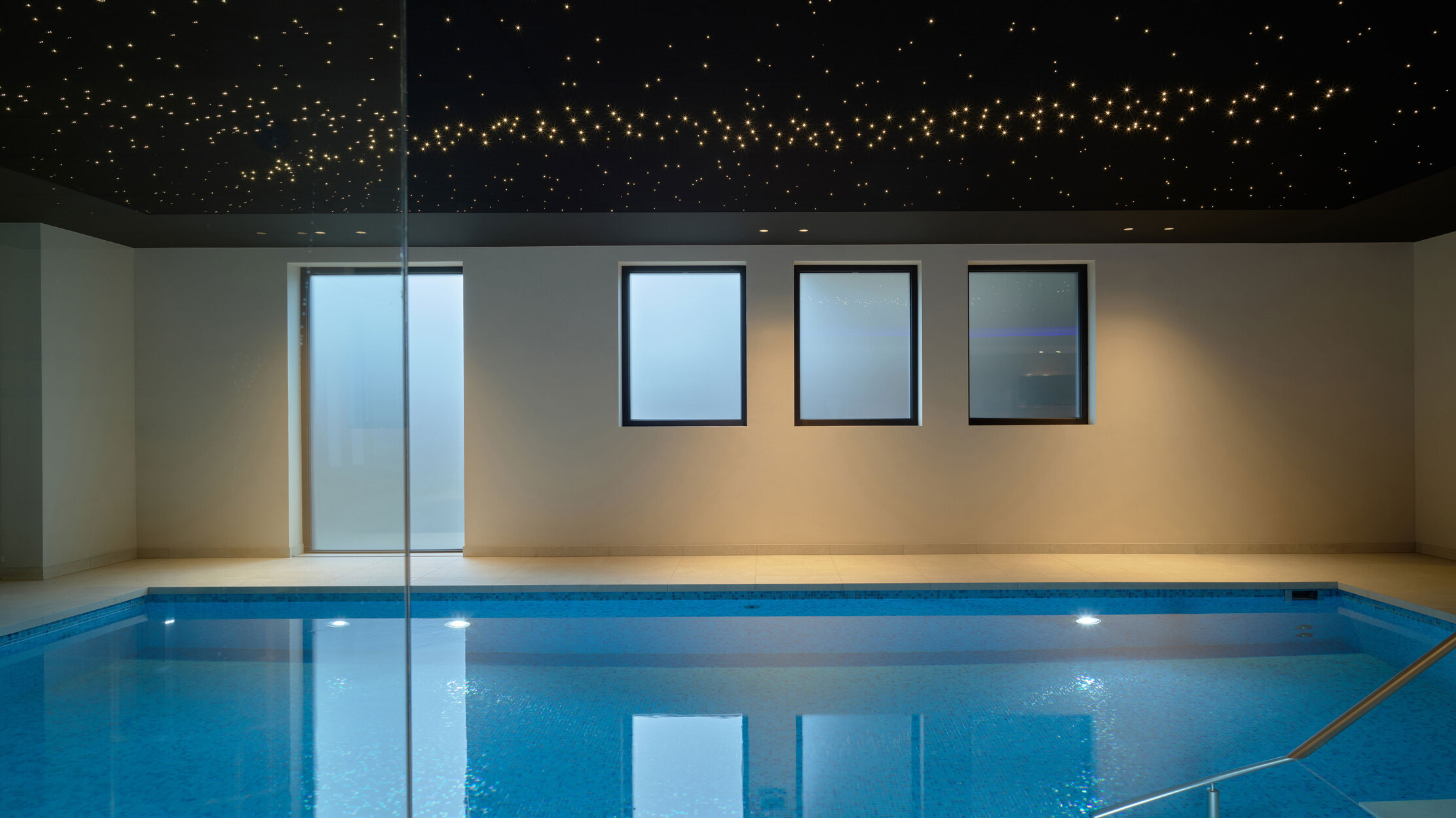 Acosorb acoustic starry sky ceiling — specialty installation