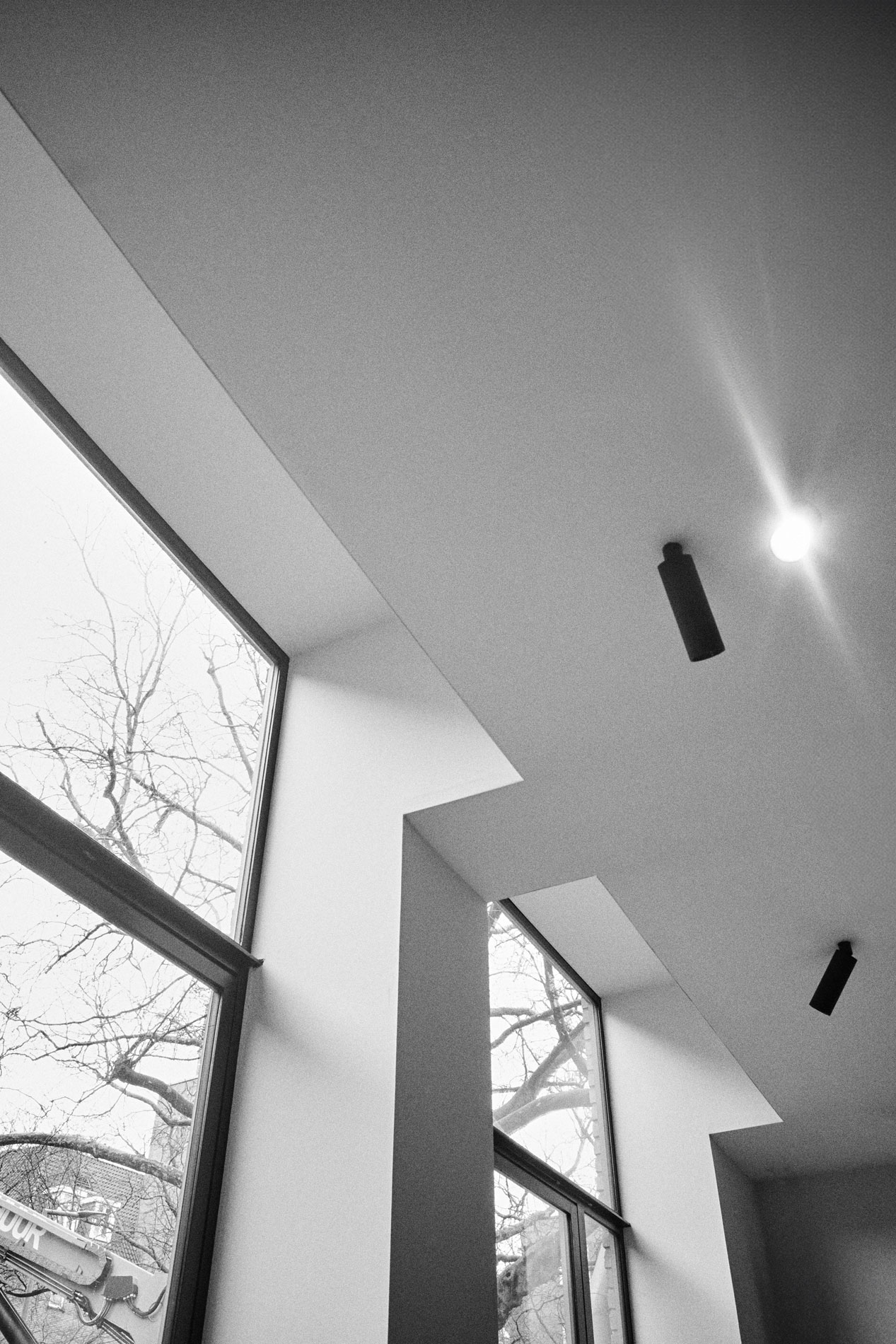 Modern restaurant interior with Acosorb seamless acoustic ceiling — Melbourne installation