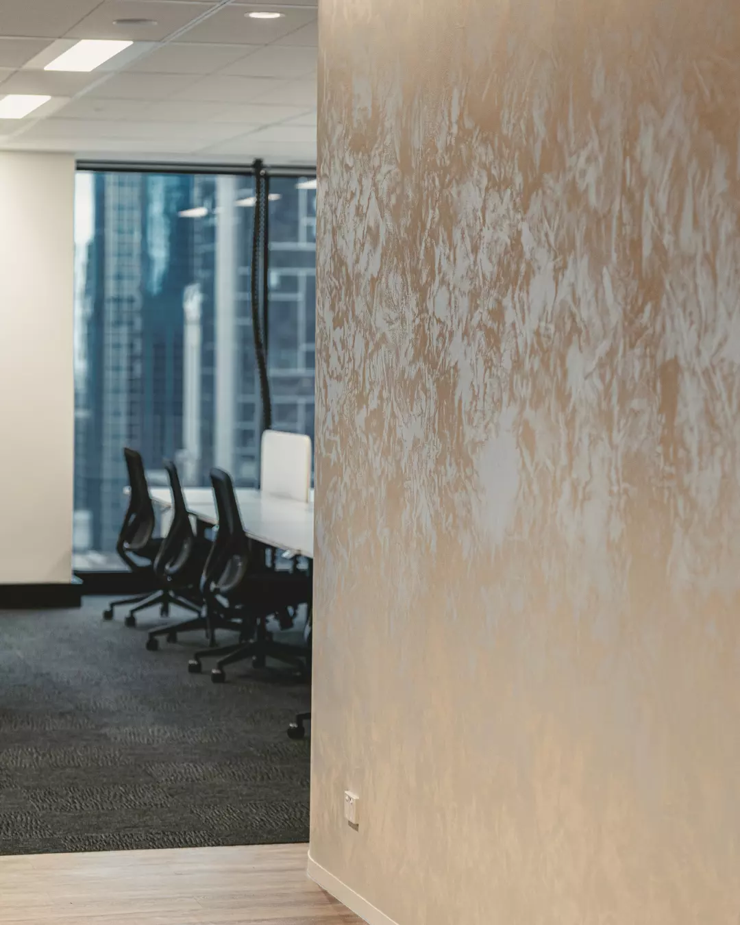 Commercial painting project