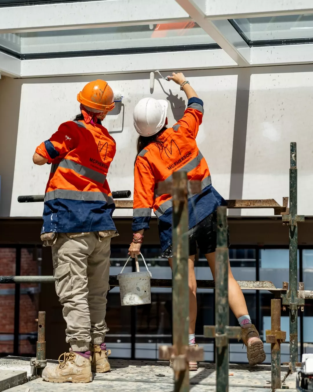 McPherson Painting — customer consultation